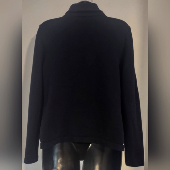 Lauren Ralph Lauren Navy Blue Double Breasted Cardigan - Picture 4 of 6